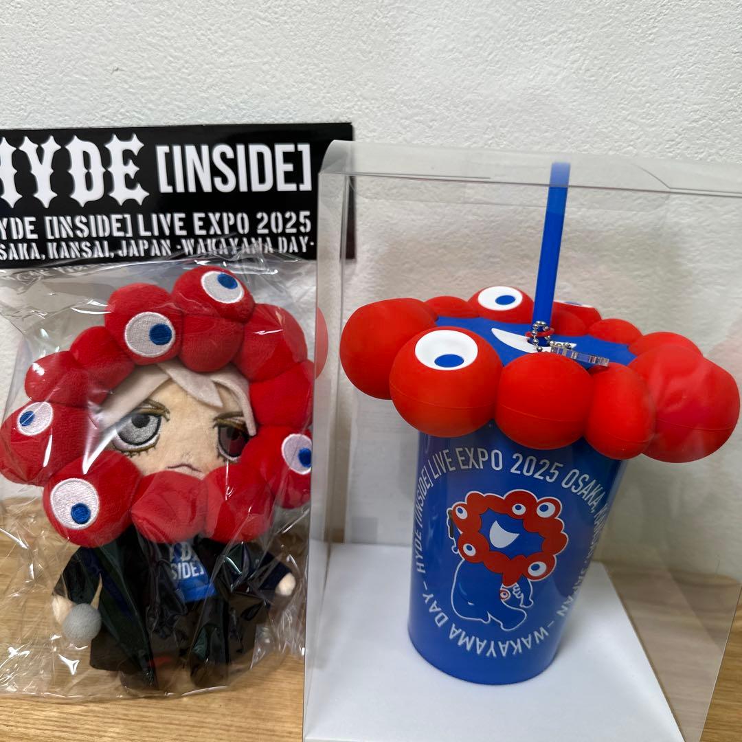 HYDE LIVE EXPO 2025 ぬいぐるみ、ドリンクボトルセット