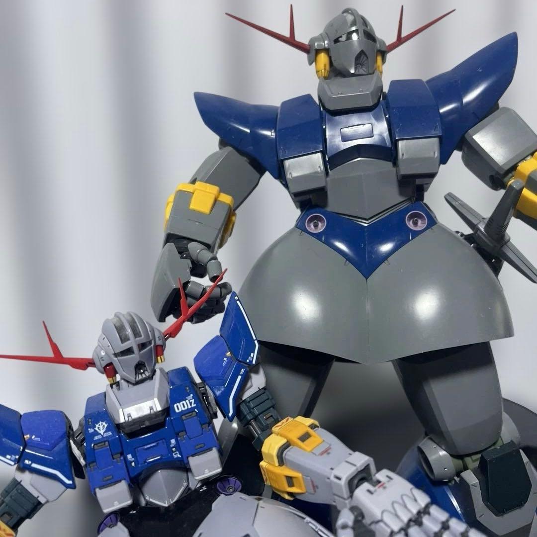 【癒し】MG1/100パーフェクトジオングと、RG1/144 ジオング　ジャンク