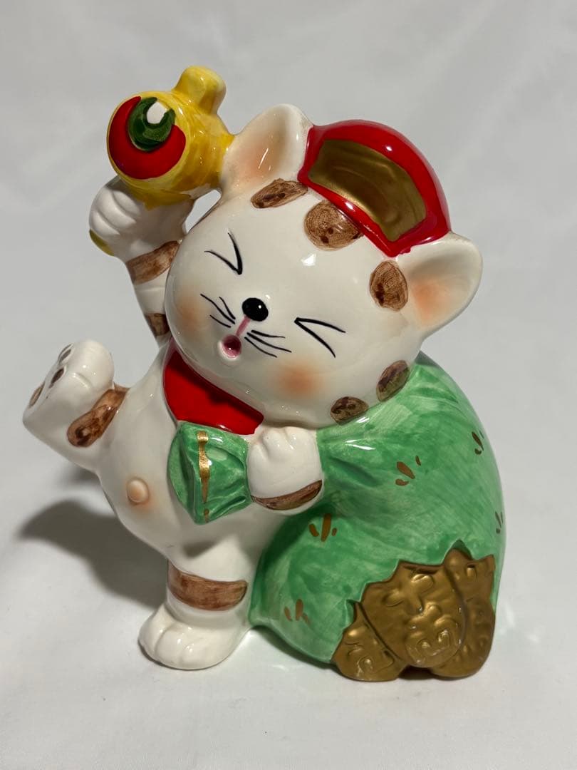 激レア　昭和レトロ　招き猫　まねきねこ　貯金箱　加藤工芸　サンタ　クリスマス