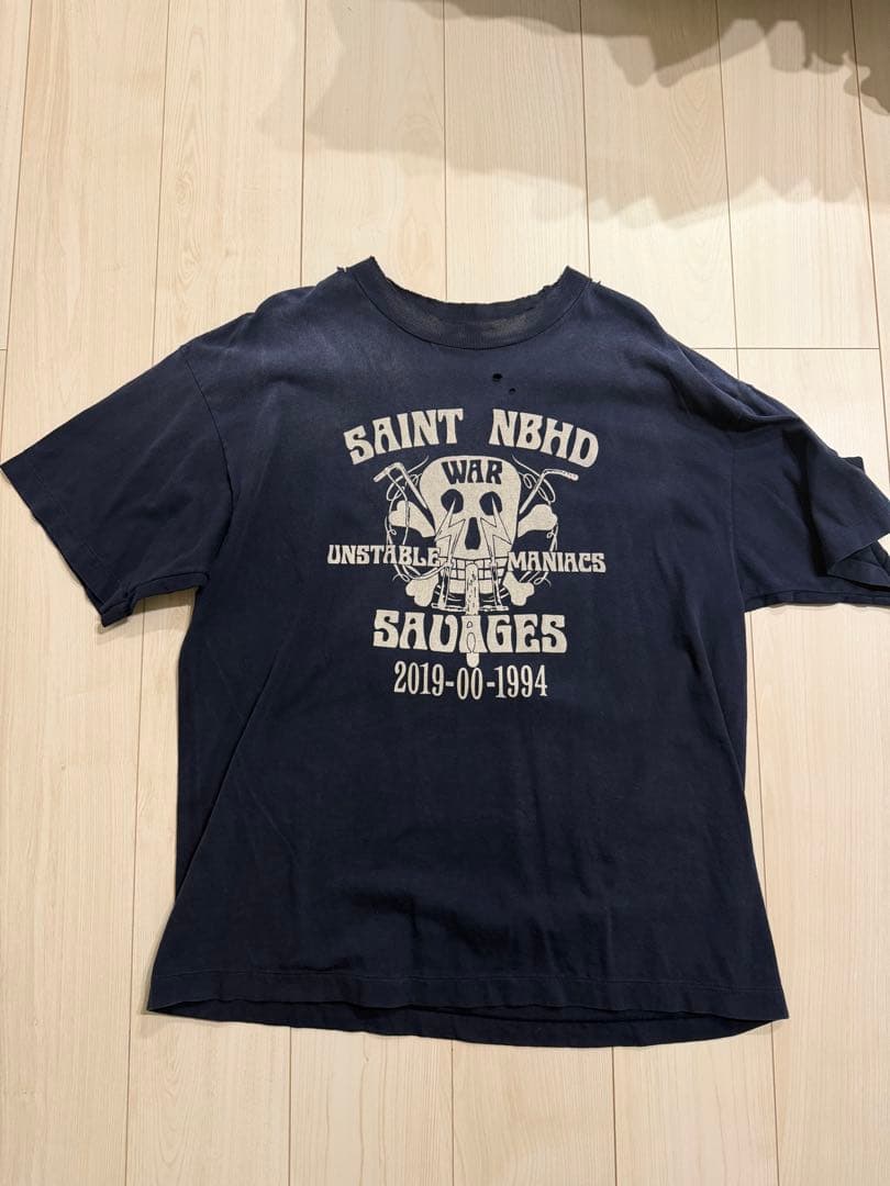 SAINTMxxxxxx x NEIGHBORHOOD 25ss Tシャツ