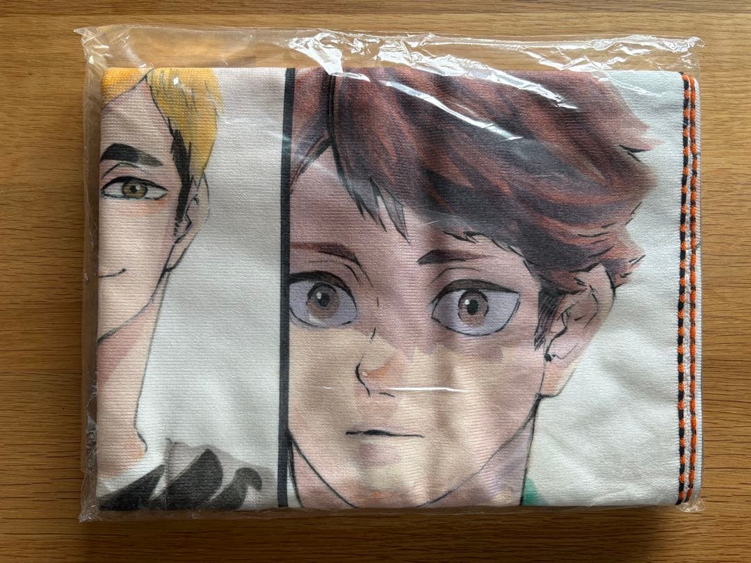 【新品未開封】ハイキュー ビッグタオル セッター 原画展