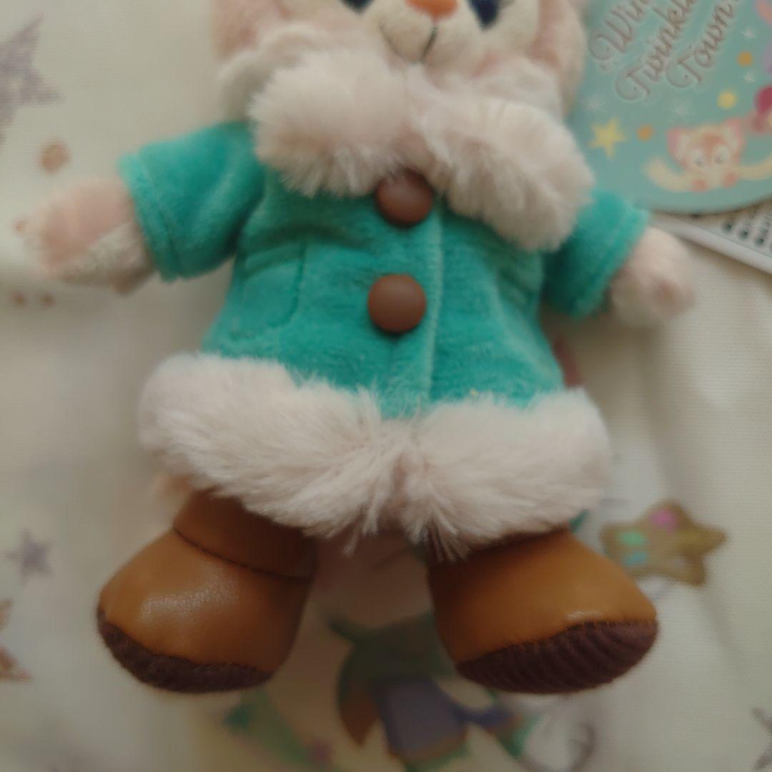 新品ダッフィー & フレンズ ウィンタートゥインクリングタウンぬいぐるみバッチ