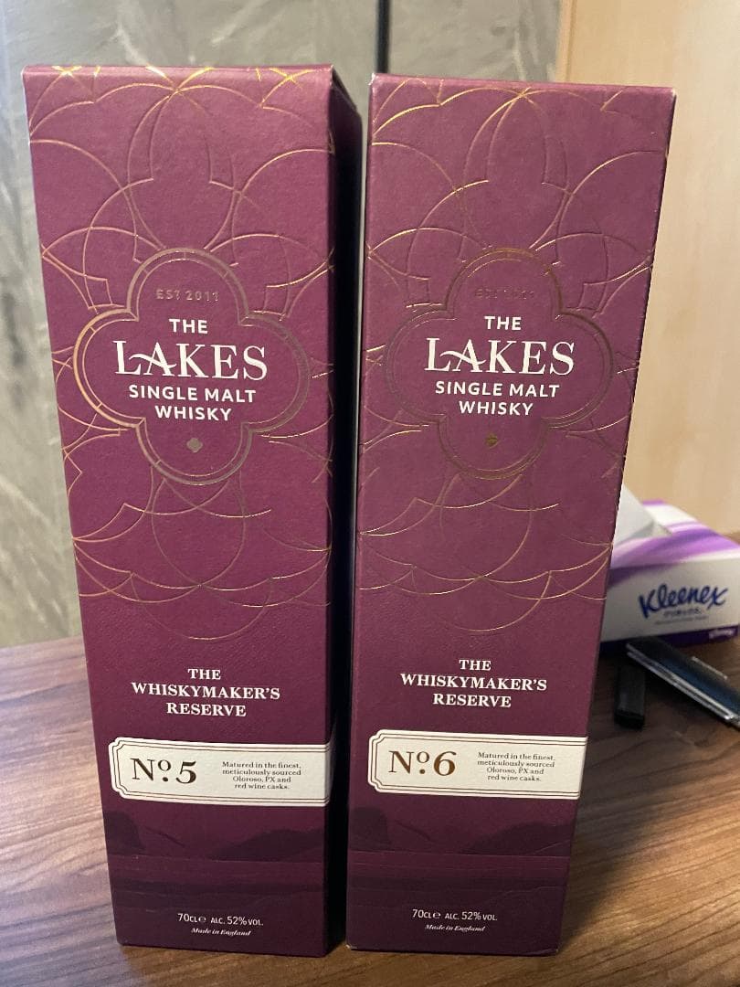 10月末まで特価 THE LAKES シングルモルトウイスキー 6本セット