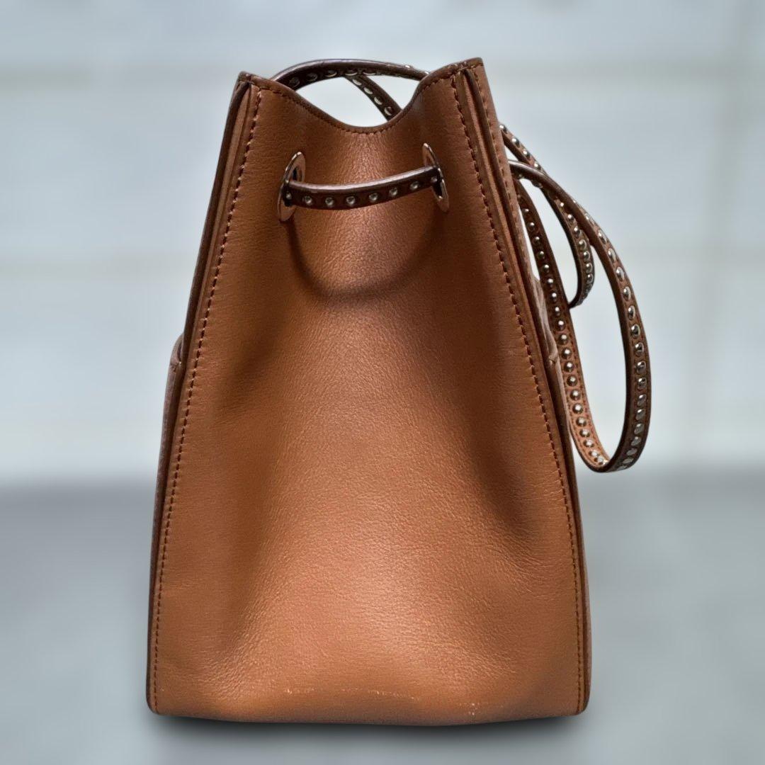 j&m davidson　2×4 　バケットバッグ　ショルダーバッグ　キャメル