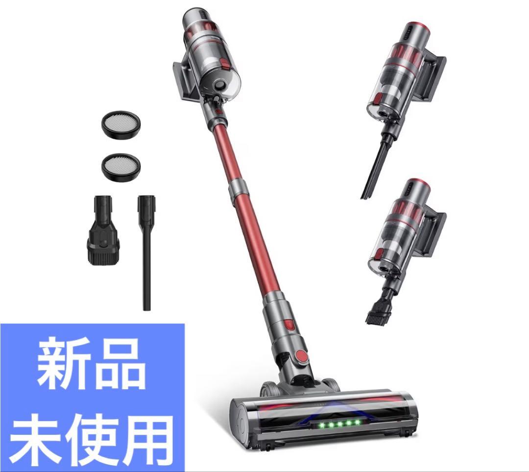 ⭐️新品・未使用⭐️パワーはダイソン級！スティッククリーナー 55KPA 最大60分