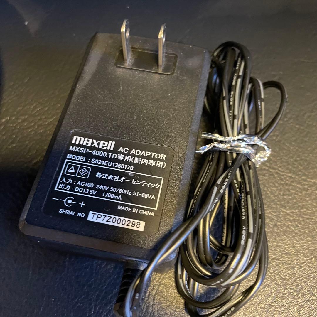 MXSP-4000.TD タイムドメイン　動作確認済　ACアダプター リモコン付