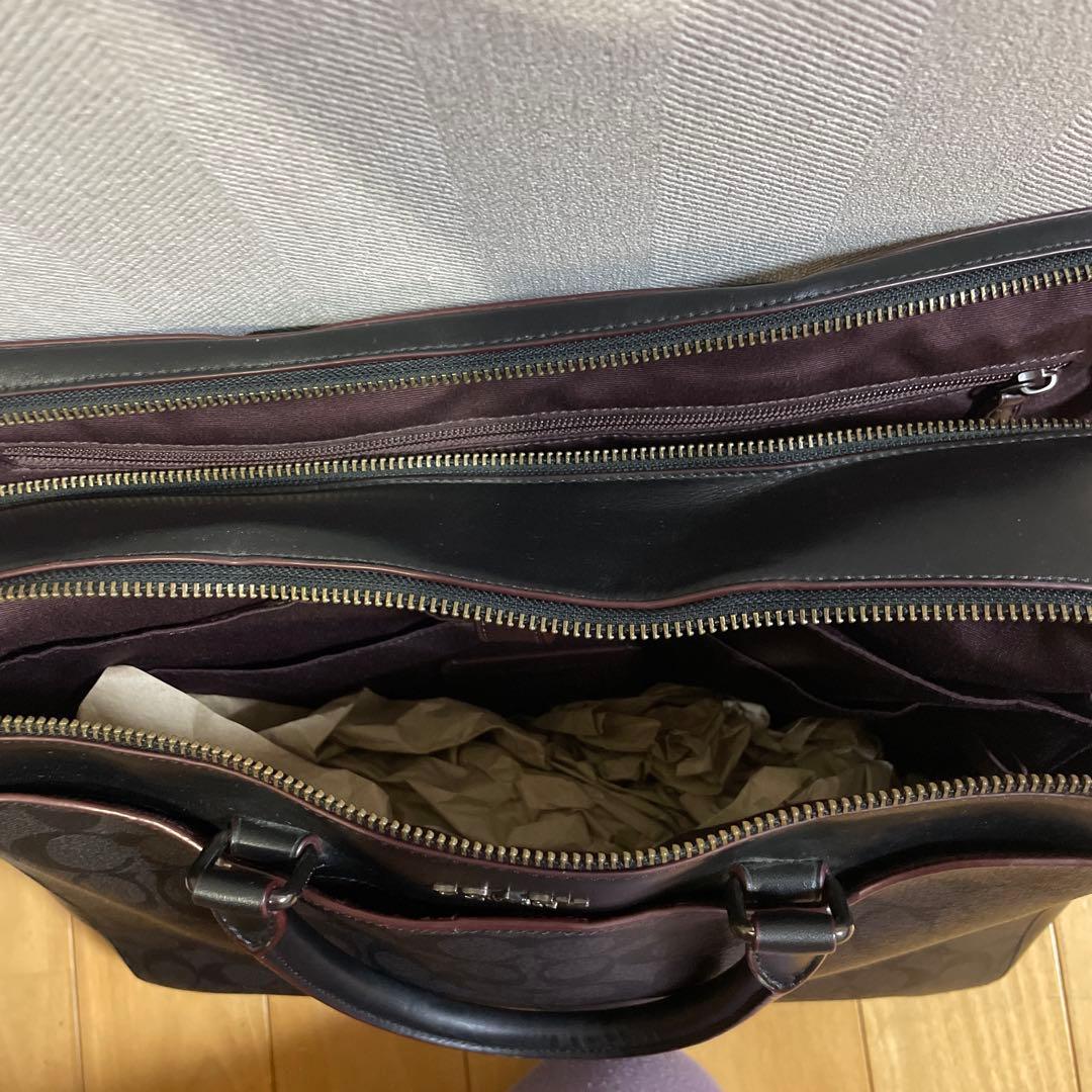 最終お値下げ‼️Coach ビジネスバッグ ブラック