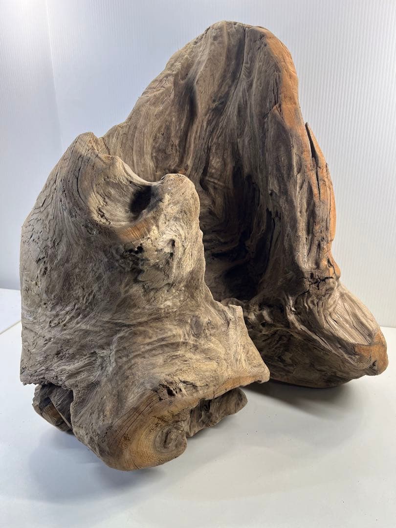 k64大型流木 アク抜き済み 爬虫類シェルター レイアウト用 登り木 インテリア