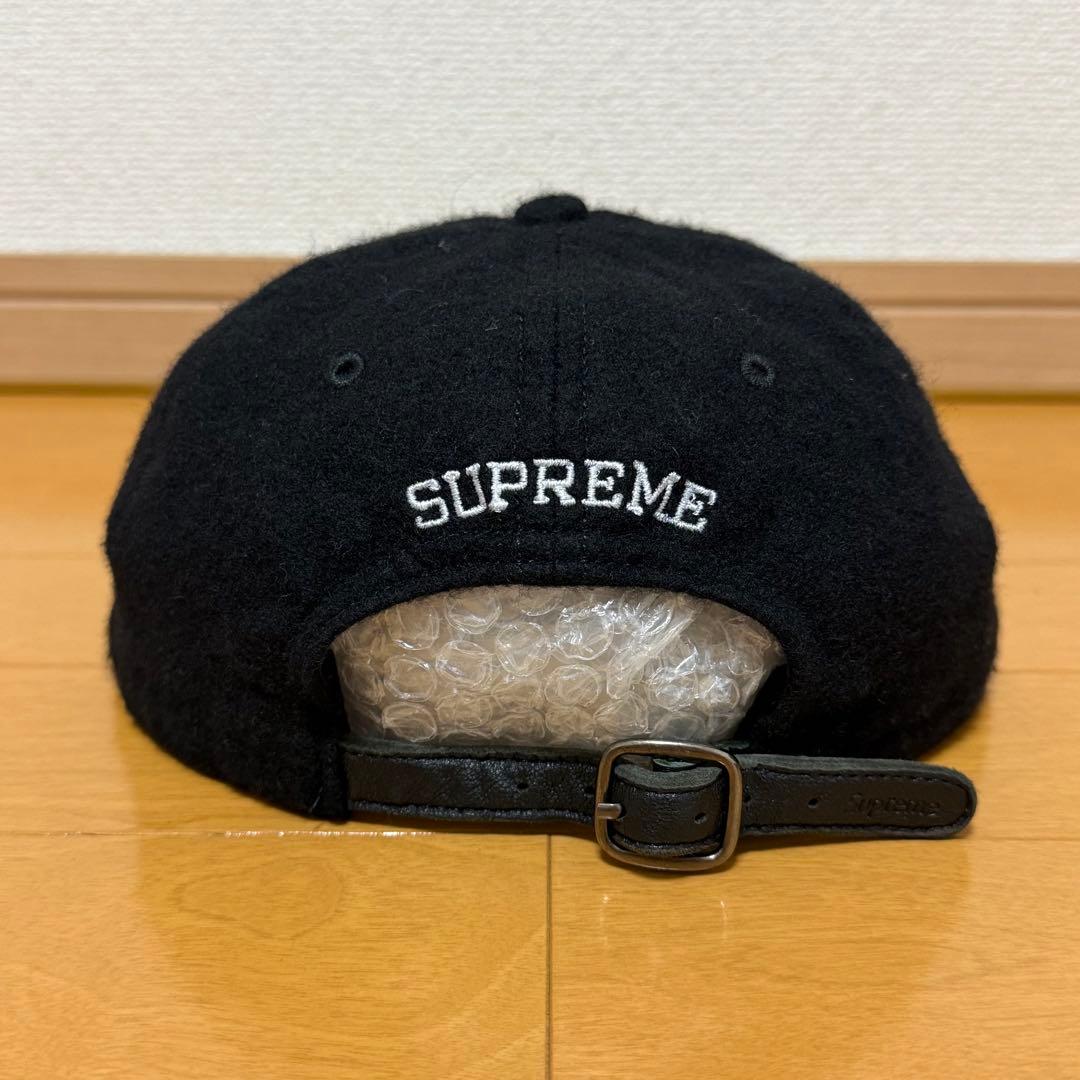 Supreme Wool S Logo 6-Panel ブラック 19aw