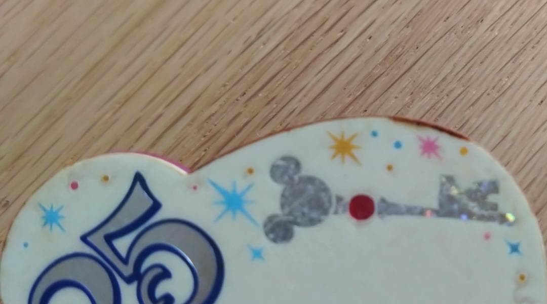 ディズニーリゾート25th キャストネームタグ　ディズニーネームタグ 25周年