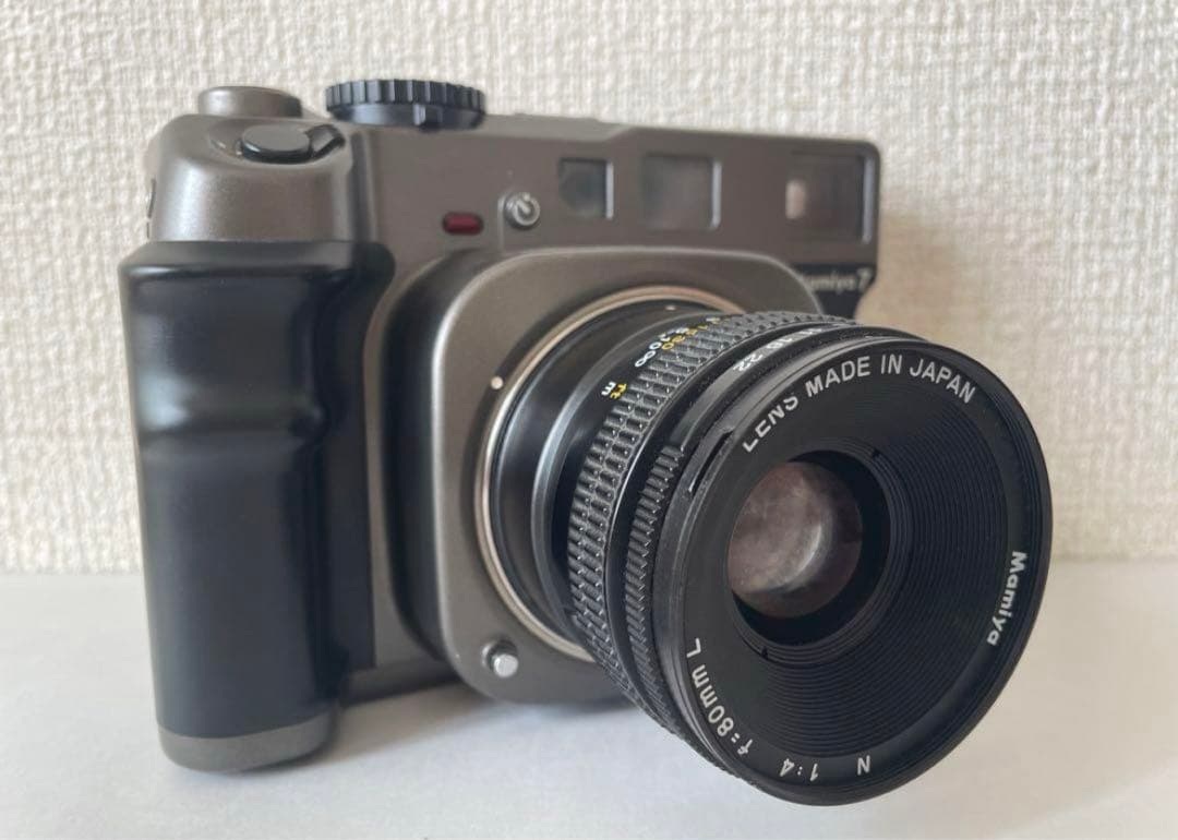 Mamiya マミヤ 7 80mm F4 フード付き