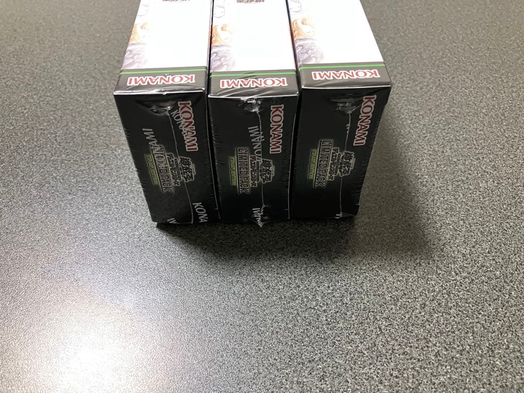 遊戯王 LIMITED PACK STAMP EDITION 3BOX（新品）