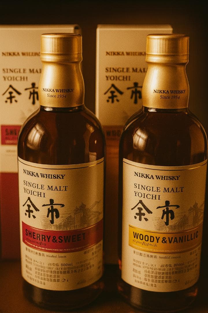 NIKKA YOICHI シェリー＆スイート・ウッディ＆バニラ 2本セット