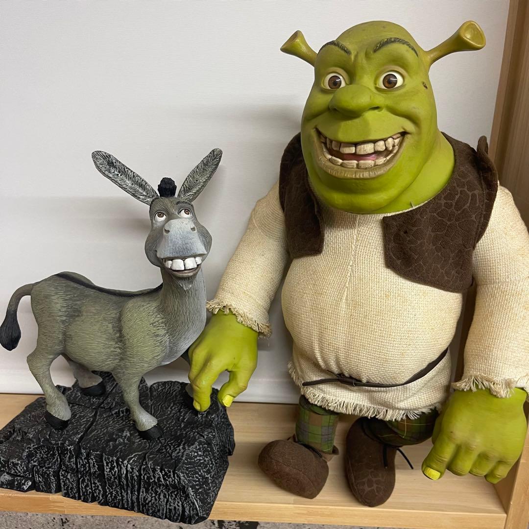 激レア‼️ シュレックとドンキー ぬいぐるみフィギュアセット