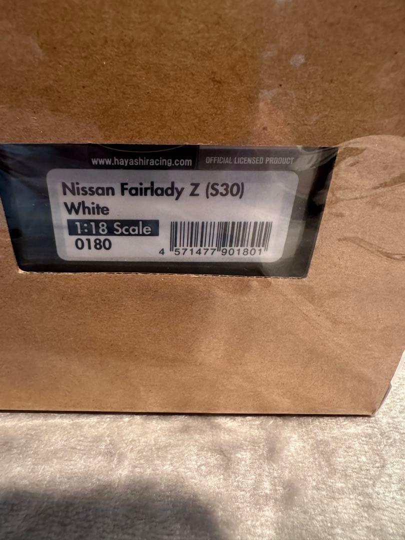 【未開封】イグニッションモデル　フェアレディz  180 White