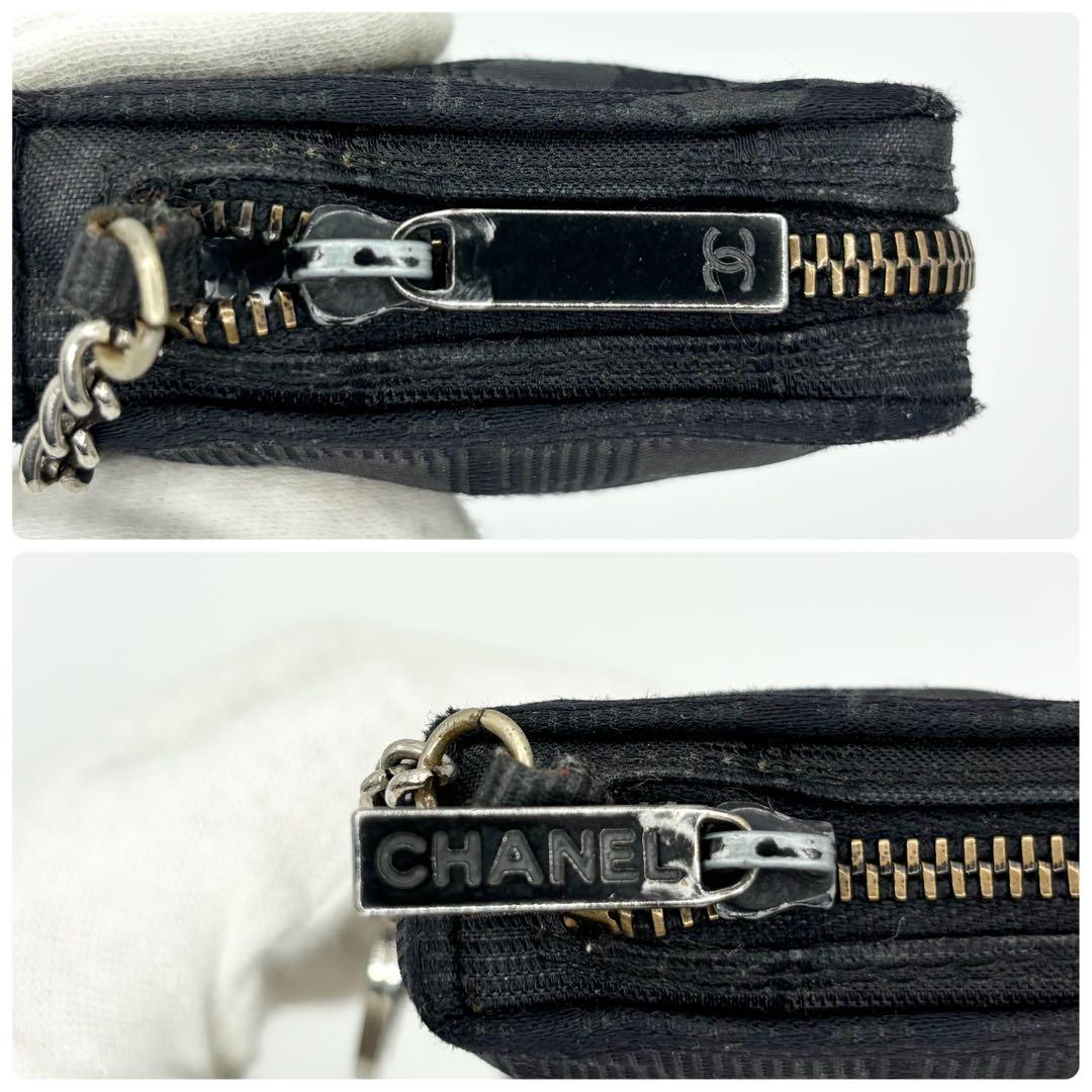 ✨希少✨CHANEL ケース　ミニポーチ　ニュートラベル　ココマーク　黒色