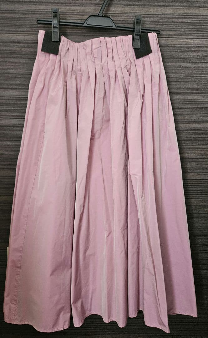 ビアズリー　ギャザースカート ピンク