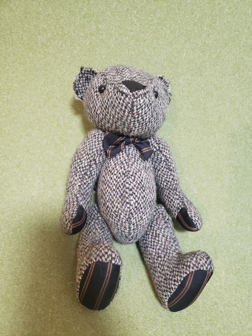 nano・universe×ハリスツイードベア4体　オリジナルベア3体　計7体