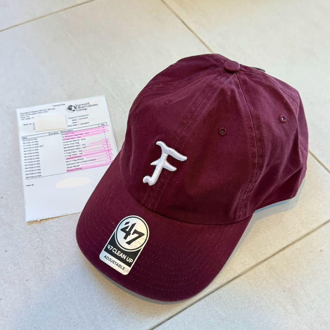 【実物】 FOG Maroon F Hat