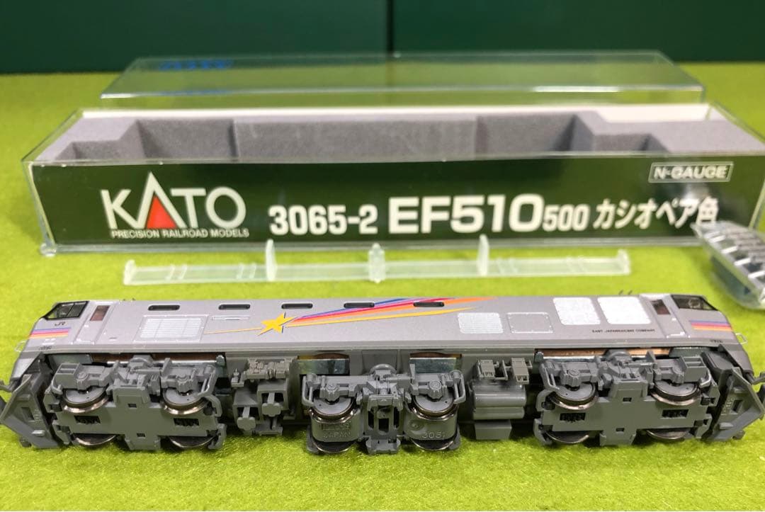 【中古・美品】KATO 3065-2 EF510-500 カシオペア色
