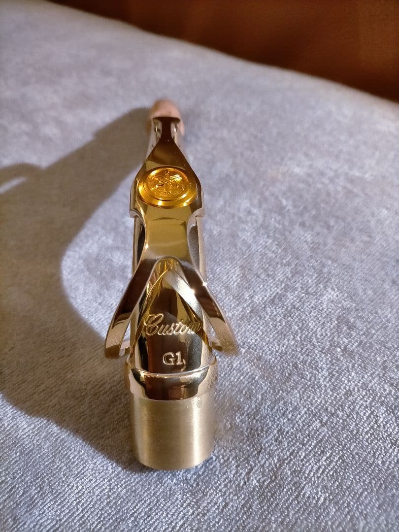 【齊藤健太氏 選定品】Custom G1 サックスマウスピース ゴールド