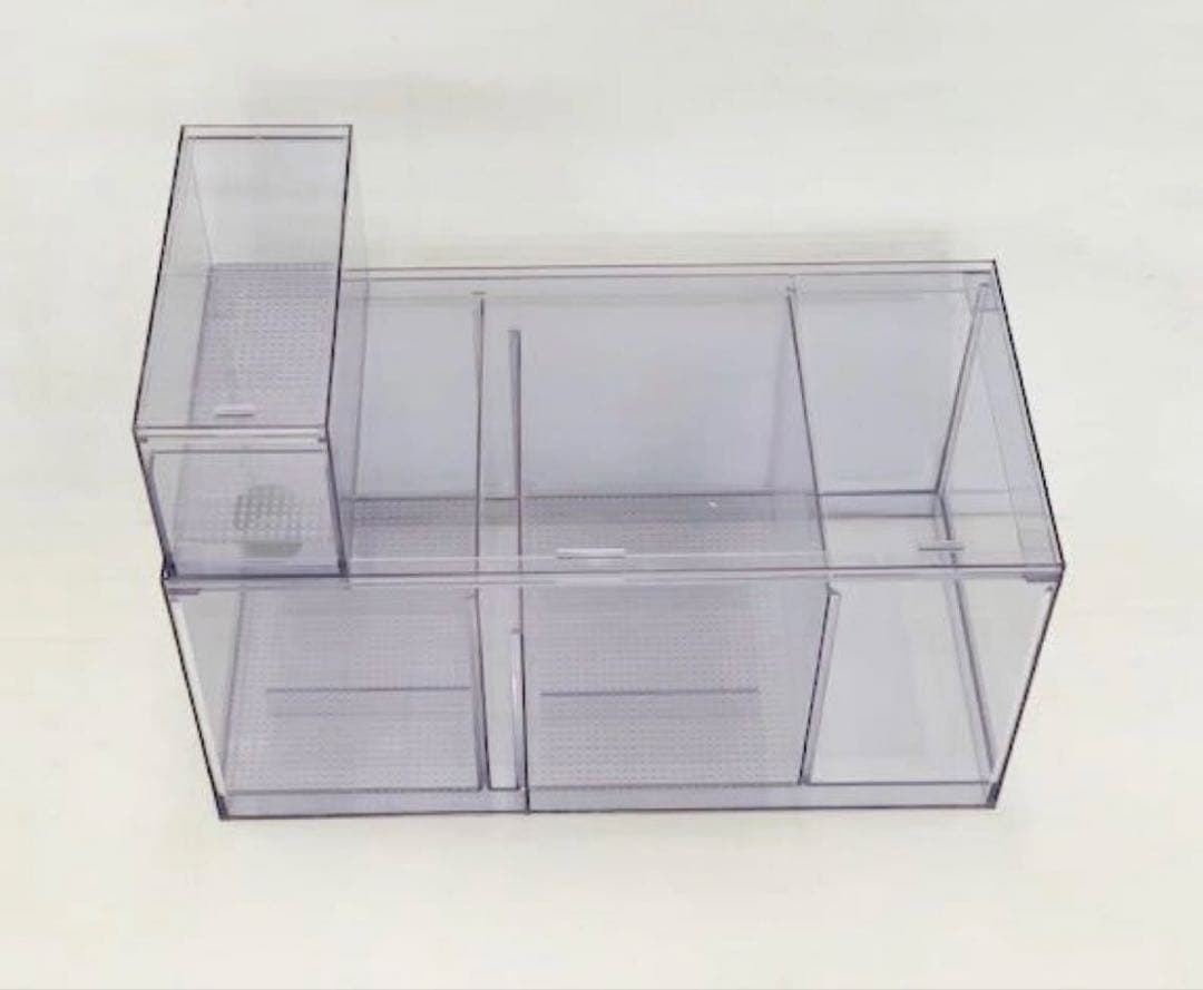 三層式　濾過槽+ウールBOX　550X300X300