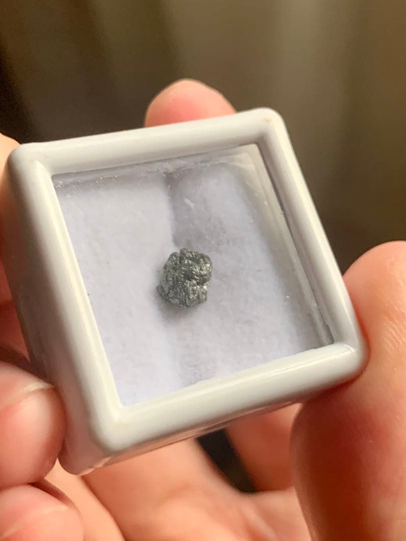 特大ダイヤモンド　原石　1.0ct 隕石ダイヤモンド　ダイア　ルース　標本　化石