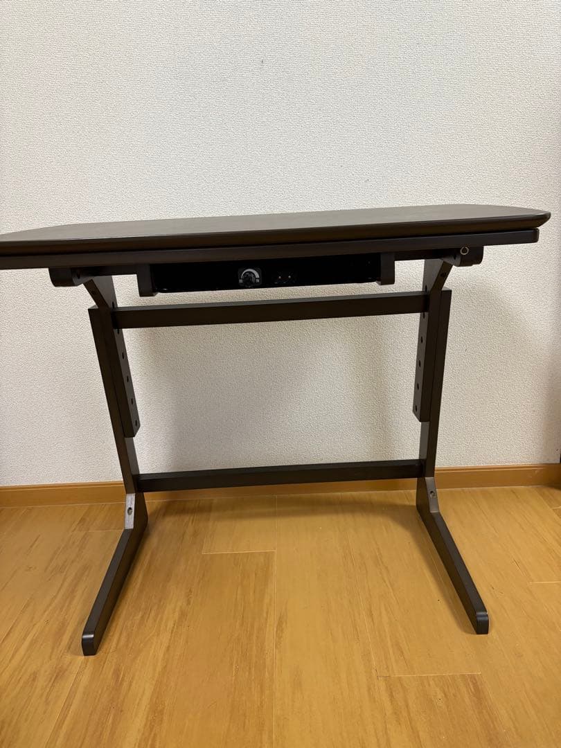 emiko　山善　こたつ　デスク　GDX-F752(DB)-FSET