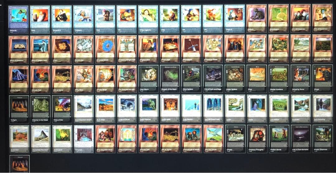 ミドルアース　カード　チャレンジデッキC ccg 指輪物語　希少