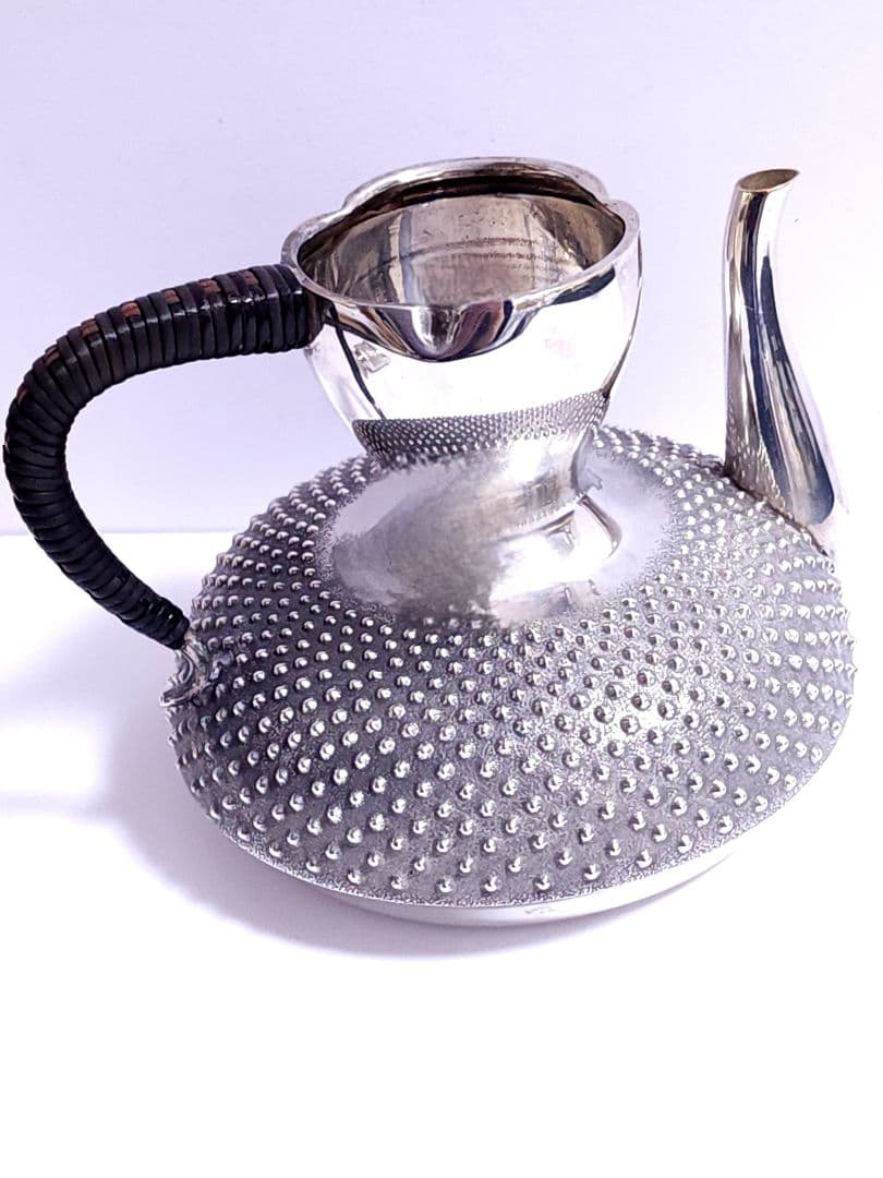 銀製　酒器セット 酒注と猪口 総重量：約279.23g