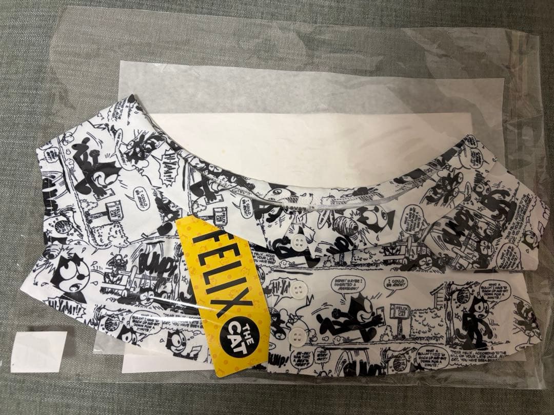 【新品未使用】LOVOT FELIX THE CAT ヴィンテージプリントシャツ