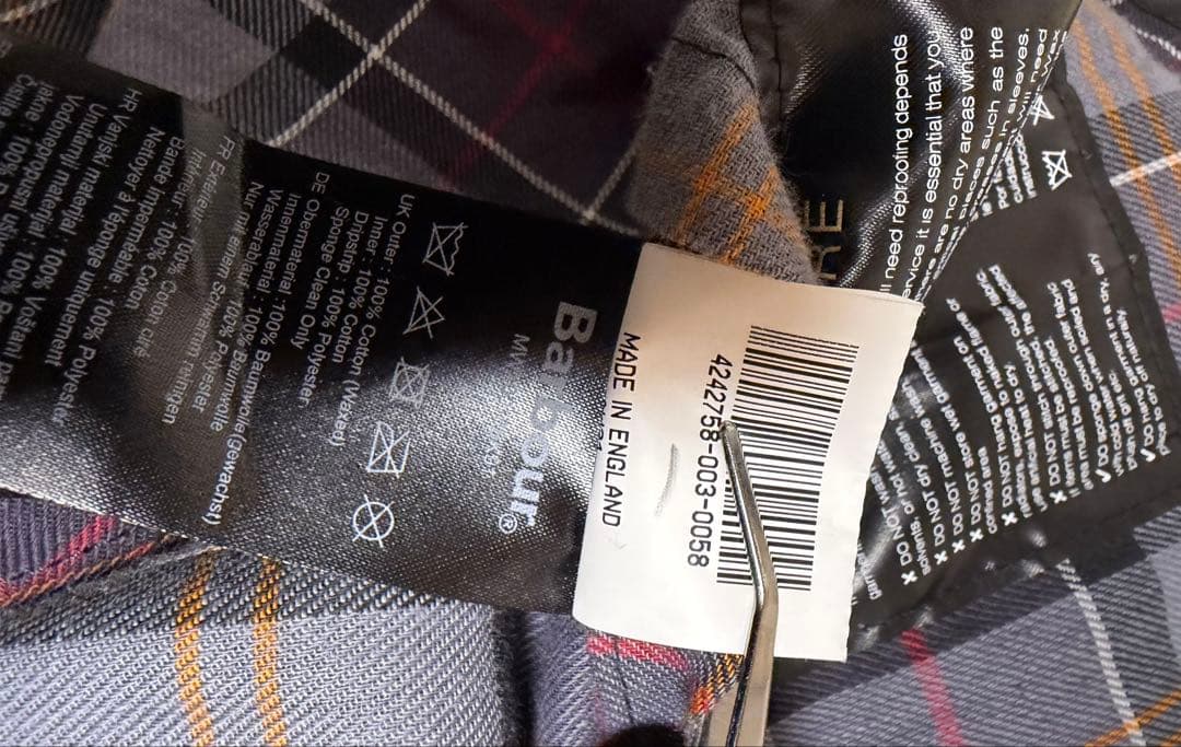 Barbour BEDALE ブラック バブアー　ビデイル　サイズ38