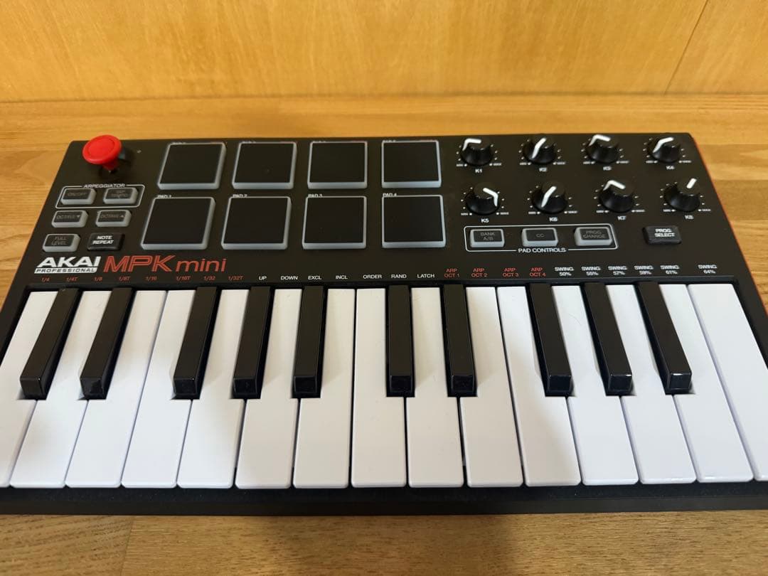AKAI MPK mini play MIDIキーボード 箱　付属品付き