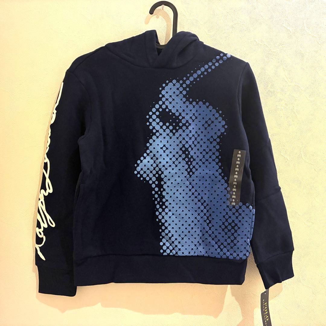 ラルフローレン 140cm ビッグポニーフリースフーディ 新品未使用　パーカー