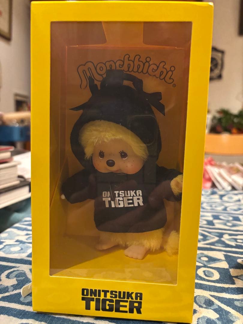 モンチッチ　オニツカタイガー　湯呑みつき