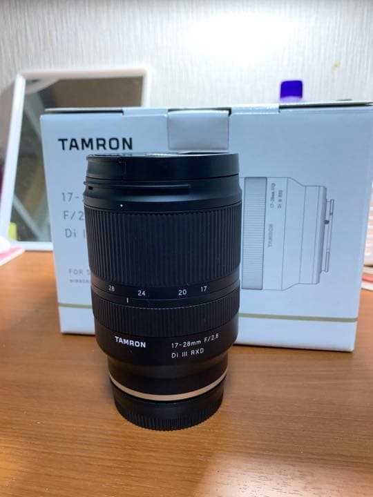 レンズ(ズーム) Tamron 17-28 f2.8 (sony)