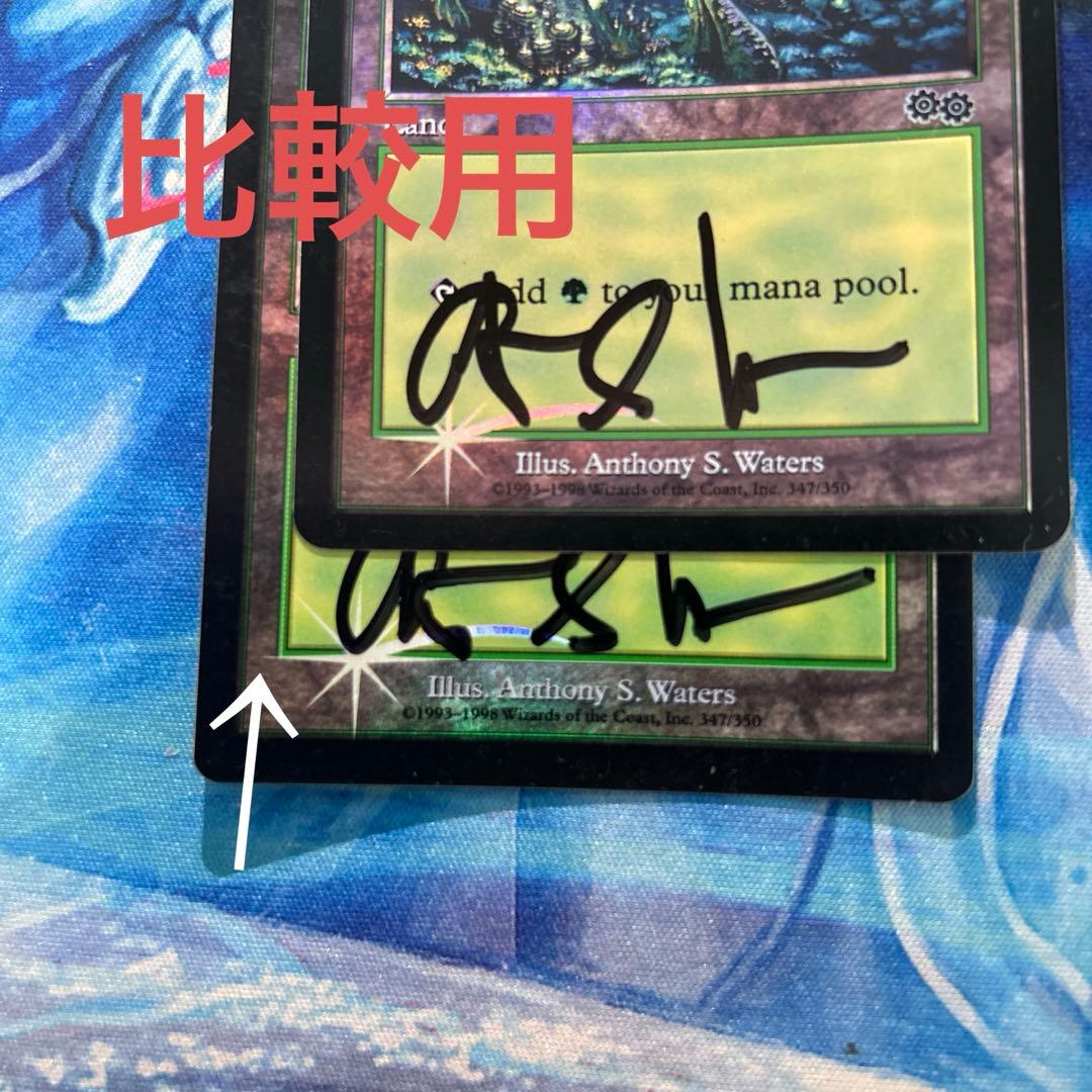 mtg ウルザズサーガ森 Large Star版 英語