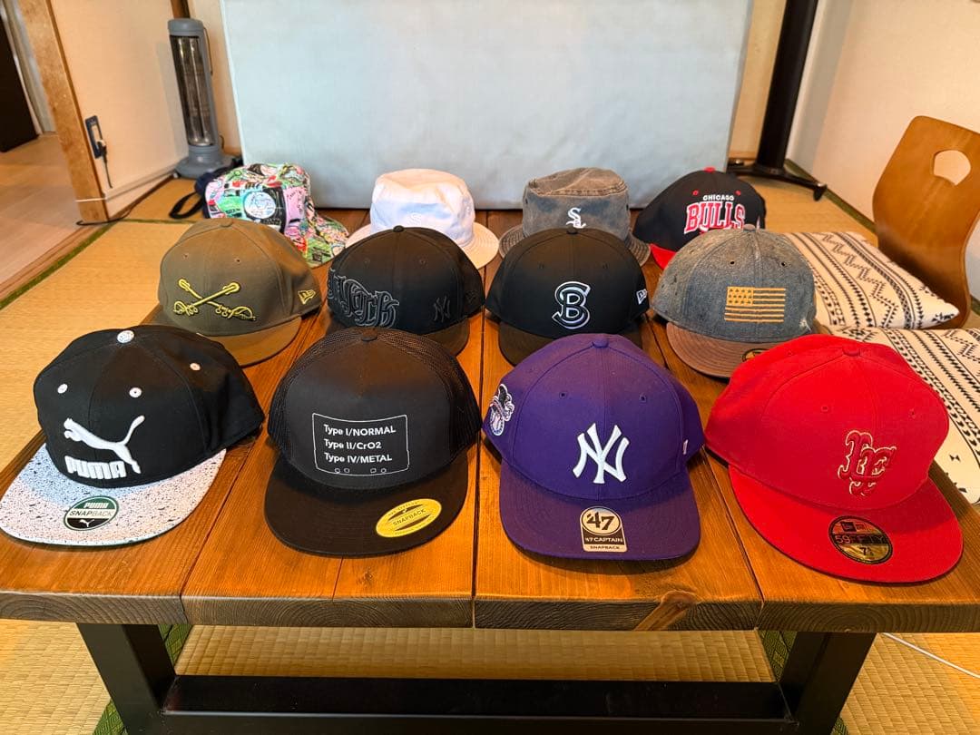 New Era, 47 etc...キャップ バケットハット 12個セット