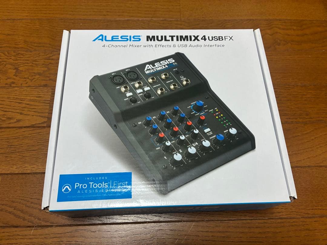 Alesis MULTIMIX4 USBFX 4チャンネルミキサー