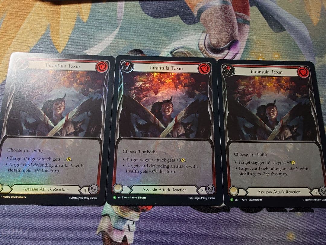 【FaB】Tarantula Toxin プロモ3枚セット