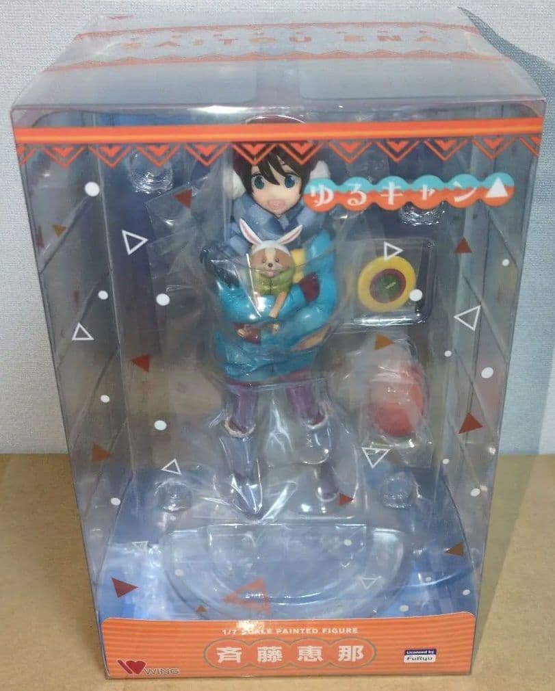 ゆるキャン△ 斉藤恵那&ちくわ 1/7　新品未開封