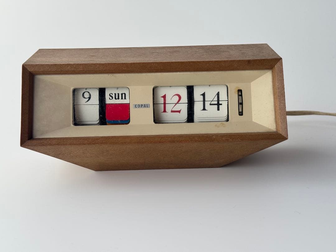 キャスロン602 デジタル時計　1970年代　パタパタ時計