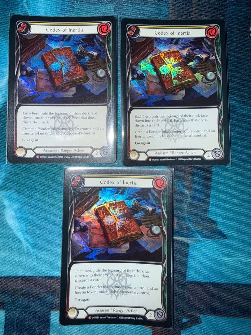 Codex of Inertia RF3枚セット