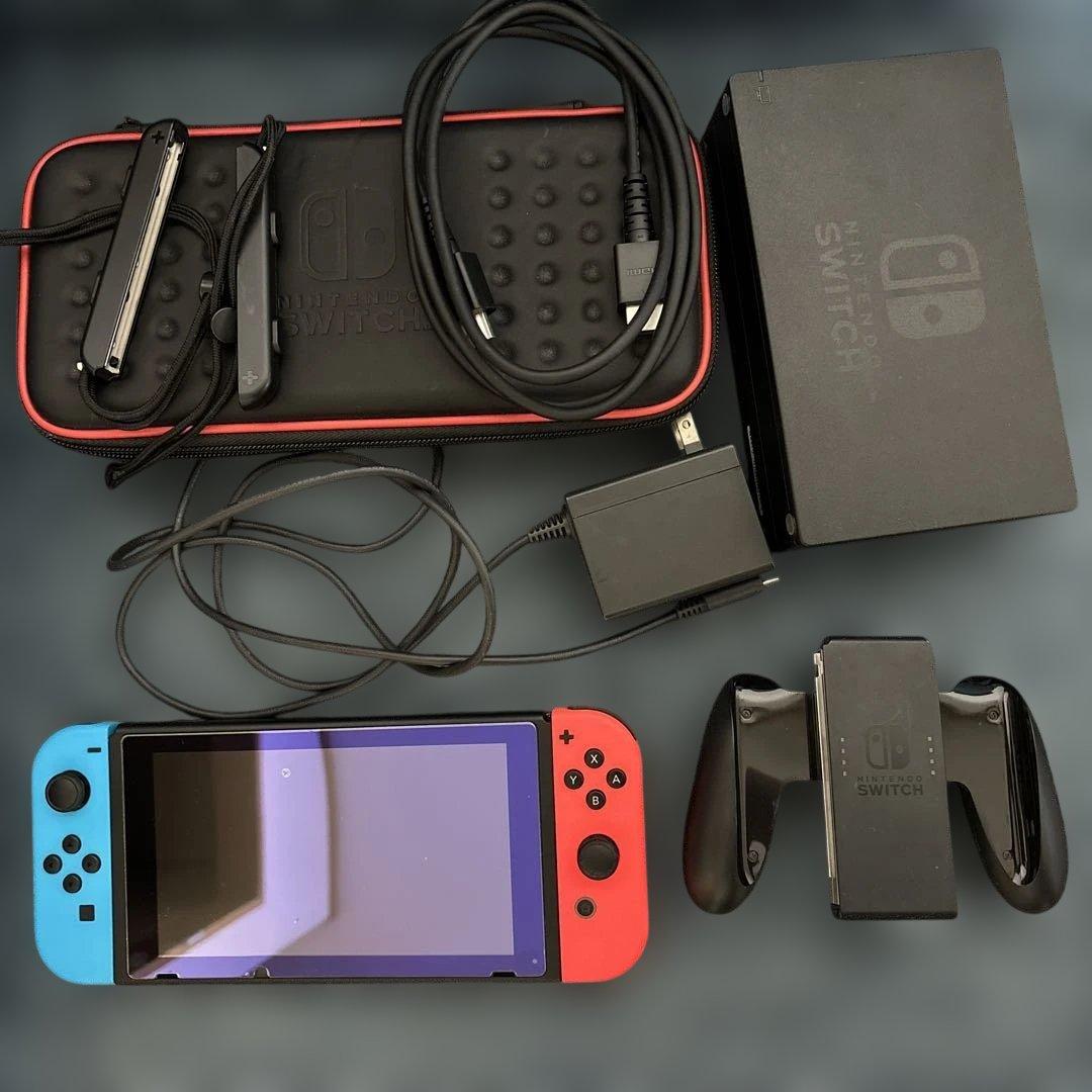 Nintendo Switch ネオンブルー/ネオンレッド 本体と周辺機器一式