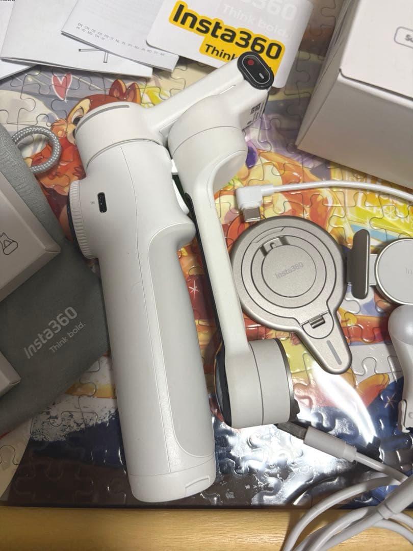 【美品】Insta360 Flow 2 Pro クリエイターキット ホワイト