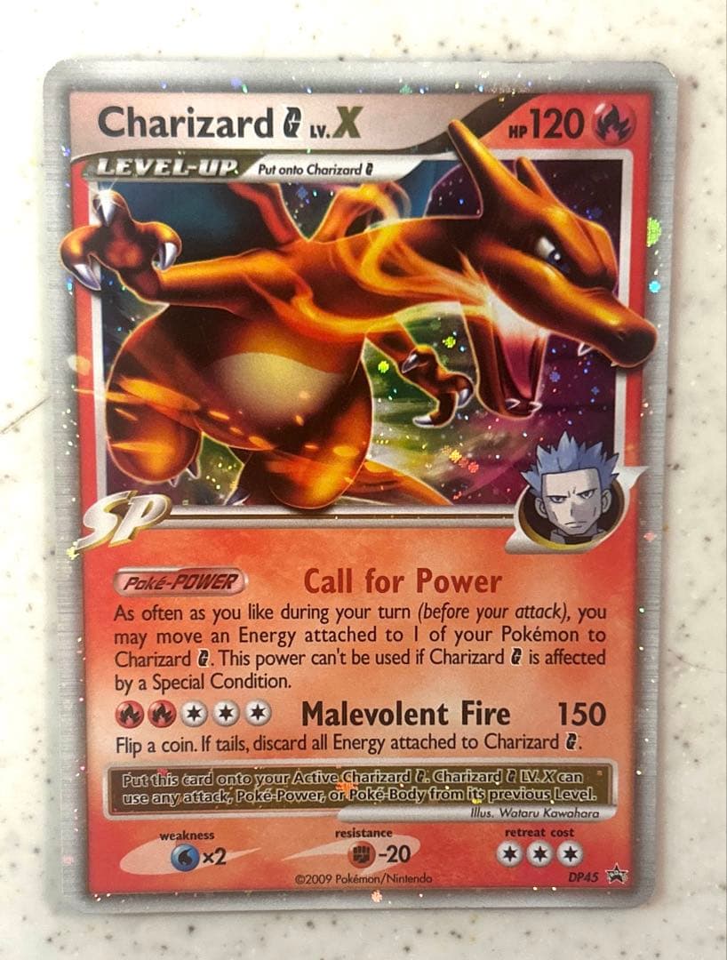 リザードンLV.X 【英語版】海外限定イラスト