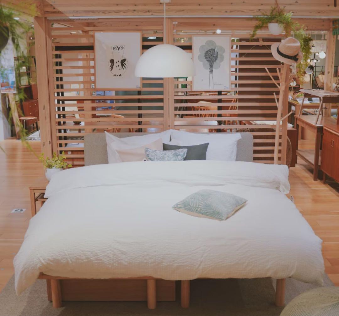 【ZERO8000 】MUJI 無印良品　ベッドフレーム　シングル　2台