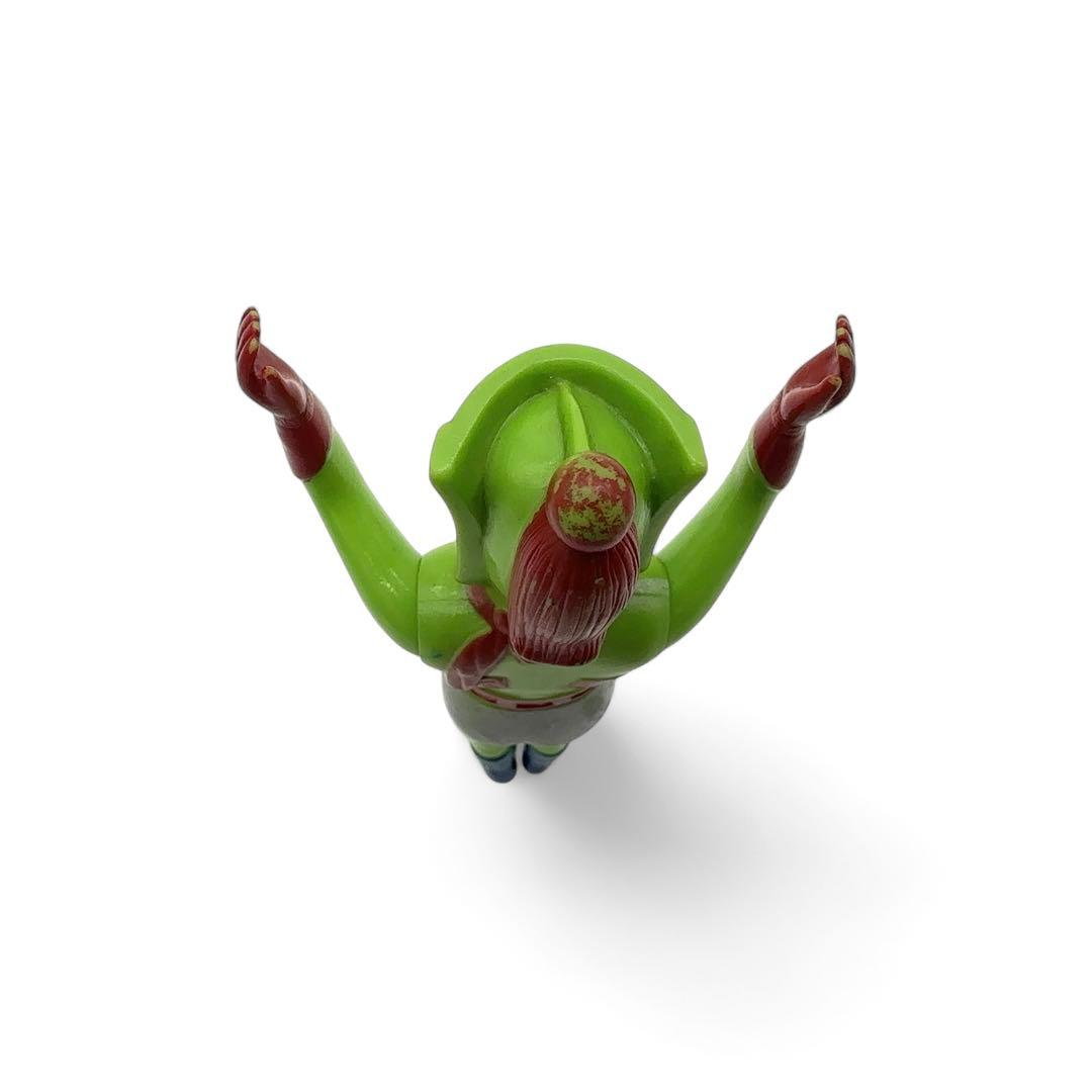 ウッド製 グリーンマン ミニ ソフビ ビンテージ 希少品