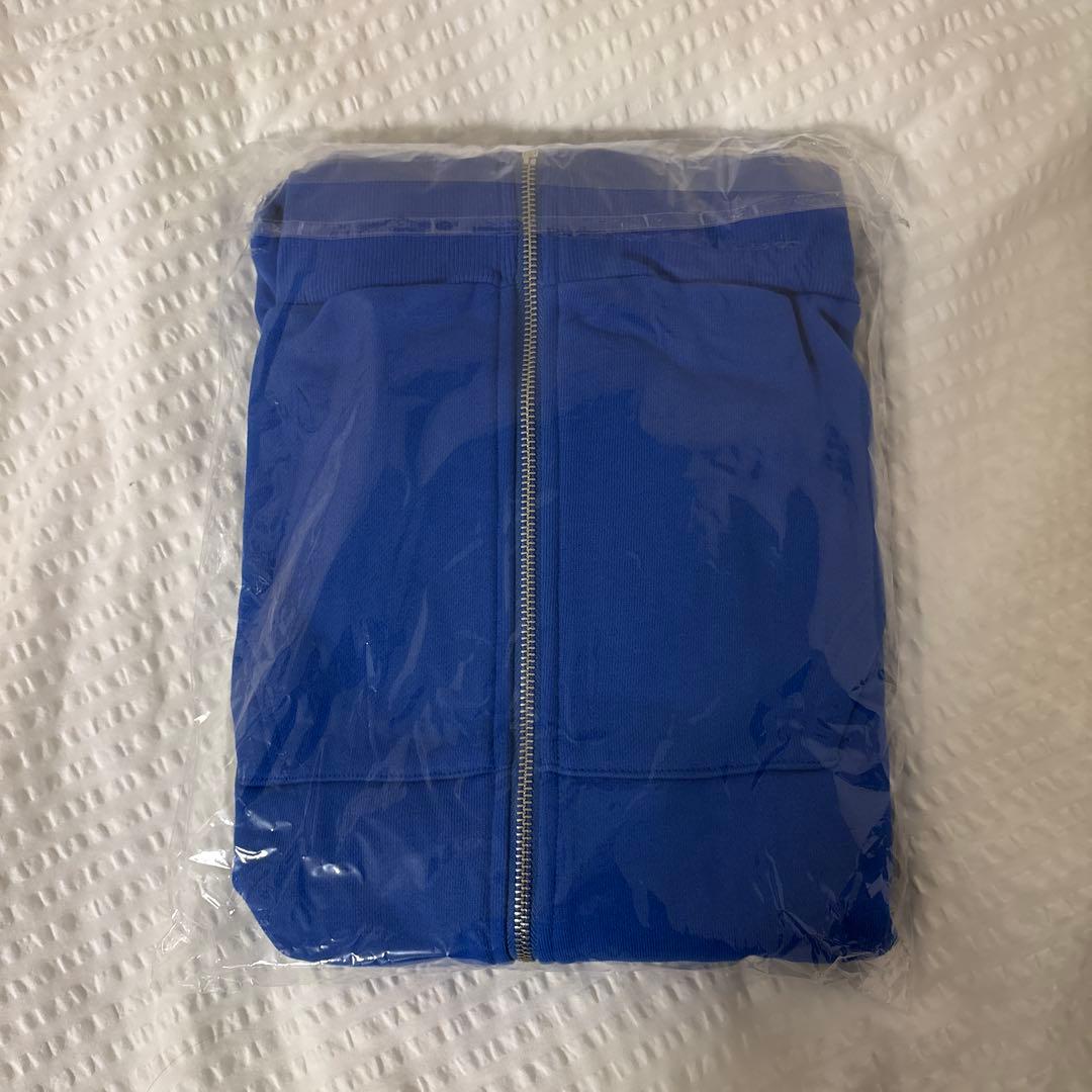 藤牧京介 プロデュース パーカー 青Msize