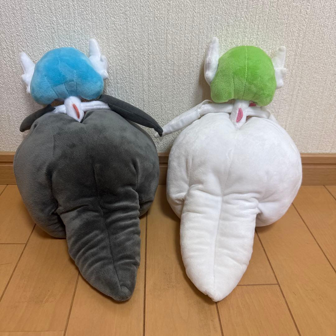 ポケモンセンター限定 ぬいぐるみ メガサーナイト OA&黒いメガサーナイト OA